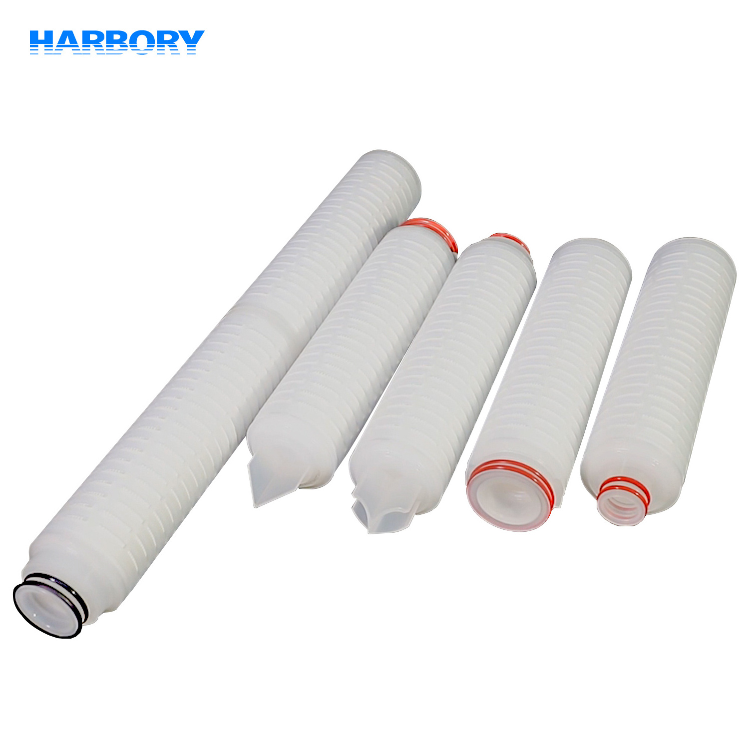 China PE String Wound Filter Cartridge 5 10 20 30 40 Inch Micron Nylon 66 PP Filter Cartridge Membrane Pleated Filter Cartridge