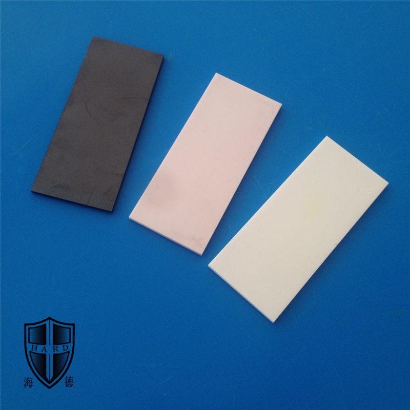 high polished 96 99 alumina ceramic Si3N4 ceramic custom made sheet substrate block manufacturer