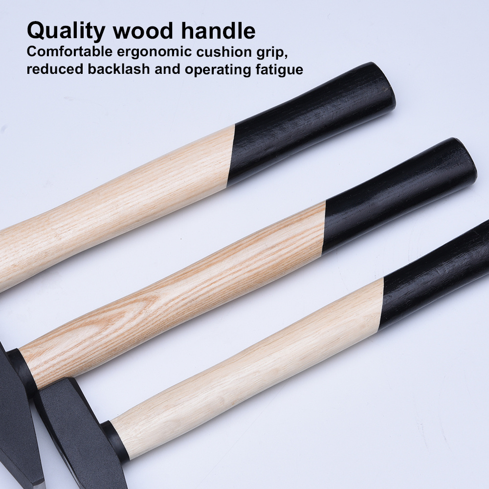 100g -2000g High Quality Professional Chipping Machinist Hammer With Wooden Handle