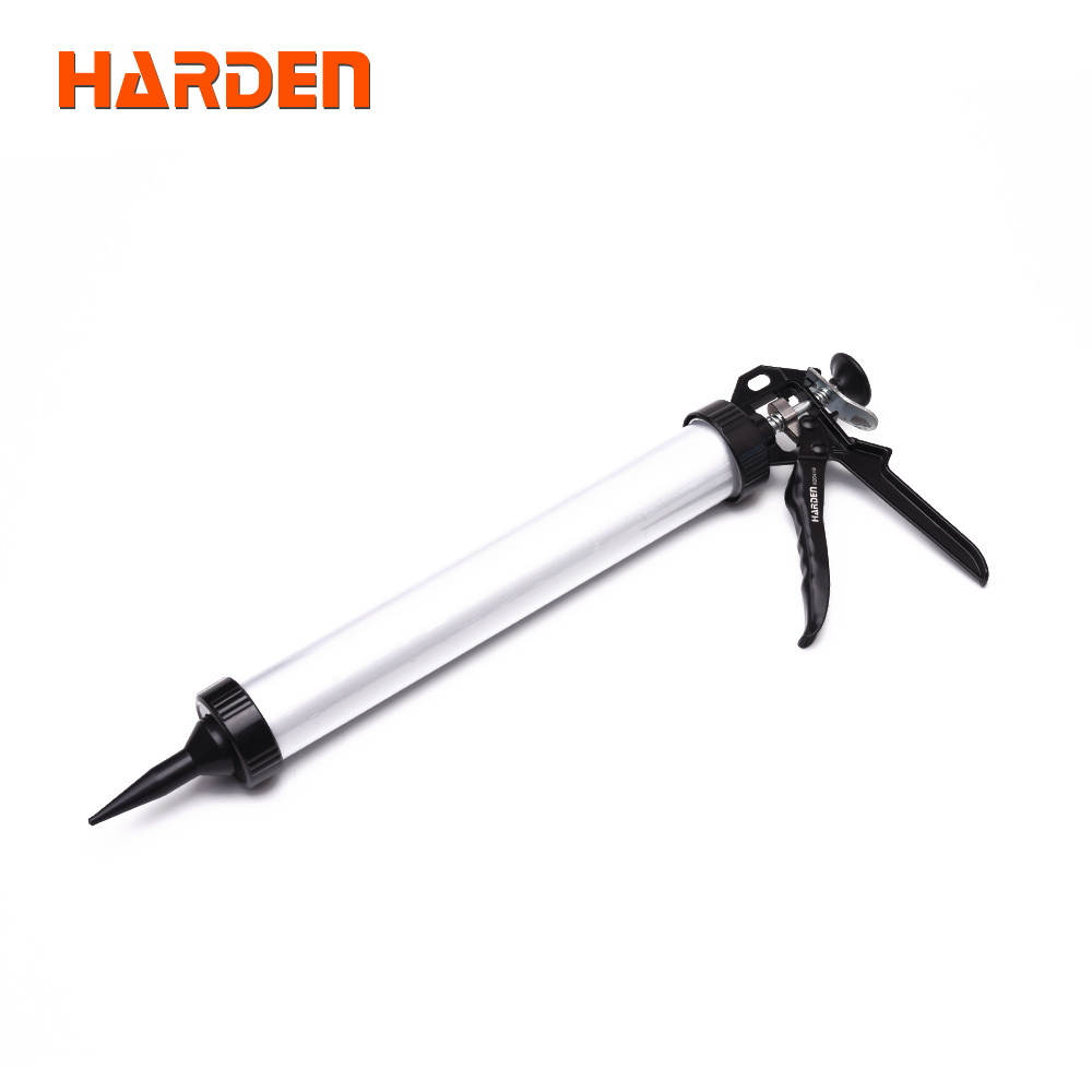 High quality 15'' Aluminum barrel silicone sealant plastic soft glue caulking gun for construction paint spray