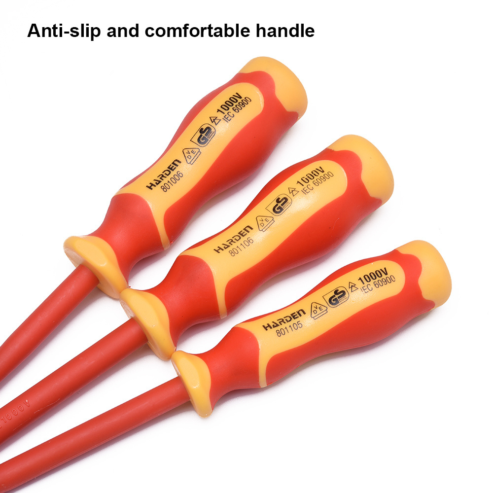 8Pcs 1000V Insulated Slotted Phillips Screwdriver VDE