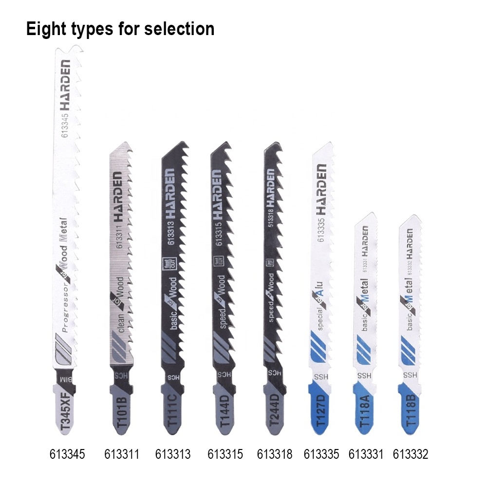 2022 Wholesale Custom Jigsaw Blades Jig Saw Blade for Aluminum T127D HSS Material