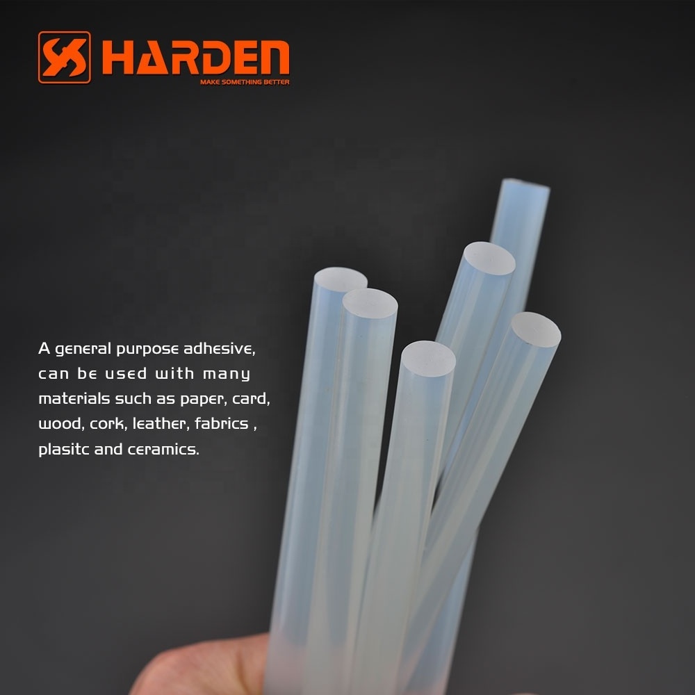 Environmental Protection Professional Hot Glue Sticks White 200mm 6Pcs Hot Melt Glue Stick