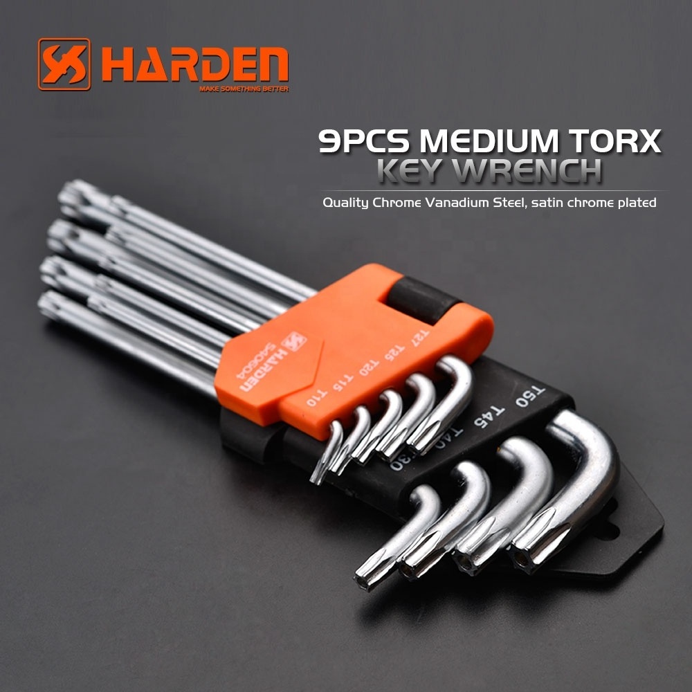 9Pcs Long Torx Key Wrench Set L Wrench Allen Wrench