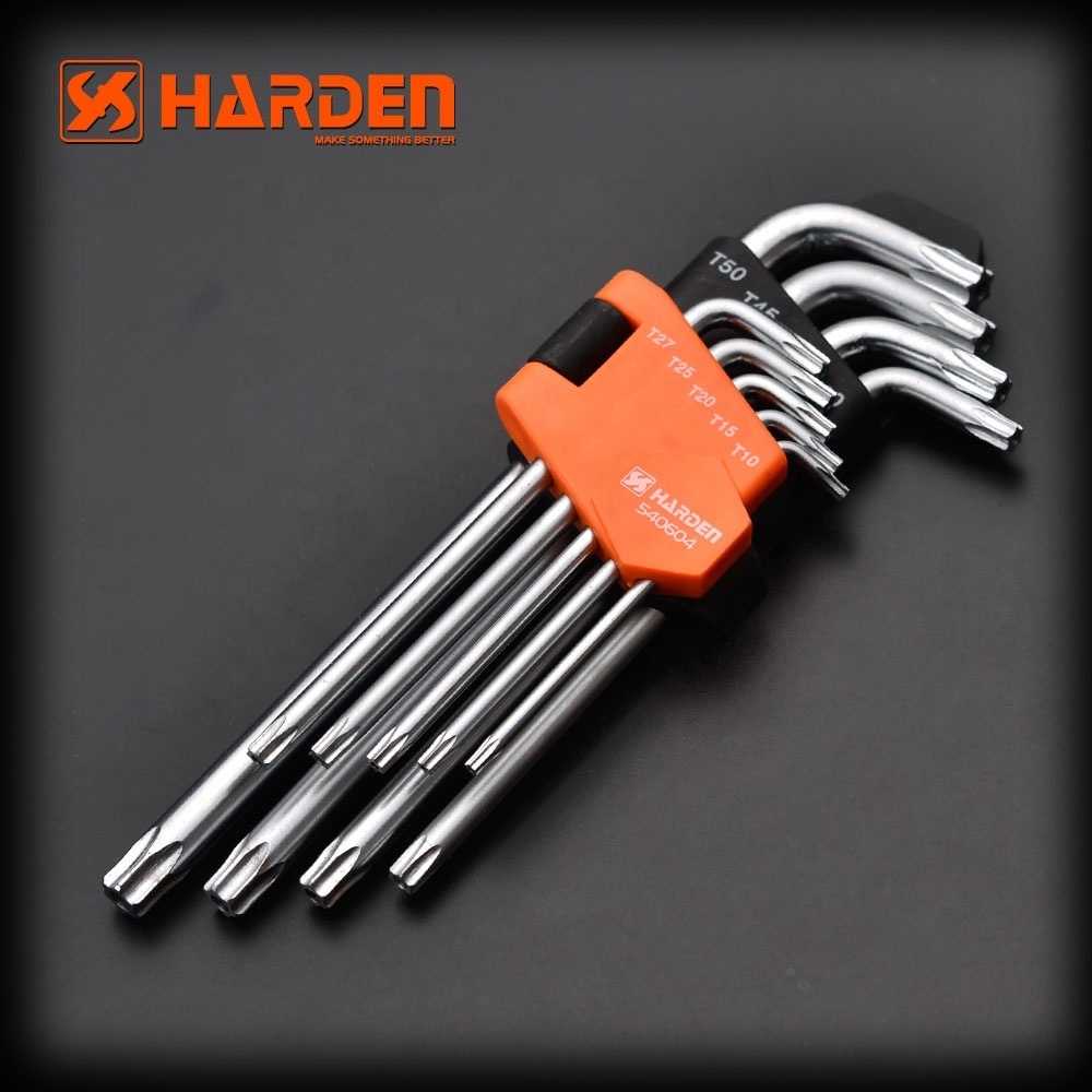 9Pcs Long Torx Key Wrench Set L Wrench Allen Wrench