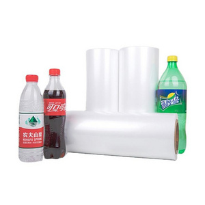 Low Price Blow Molding Film Labeling Pvc Shrink Wrap Film Make In China With Low Pricev For Beverage Bottle