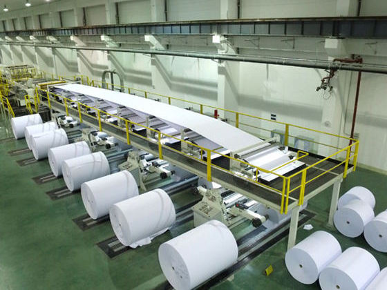 Printed Chrome Paper 120g 128g 150g 200g 250g Suitable For Various Printing Giant Paper Rolls