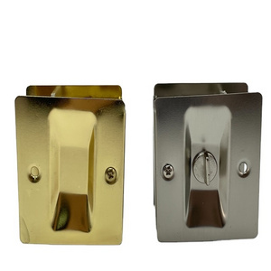 Brass Pocket Door Pull Door Lock