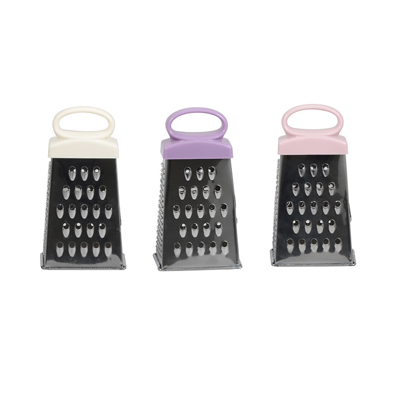 Lovely Kitchen Stainless Steel 4 Sides  Multi Mini Cheese Anything Box Grater