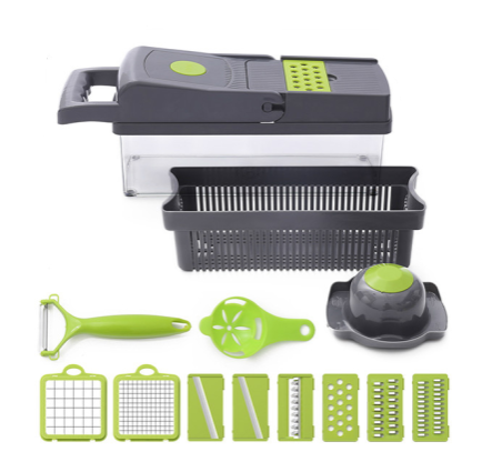 Mini Plastic Shredder Salad Maker Vegetable Slicer Smart Multi-functional Kitchen  Grater Tools Mom SETS