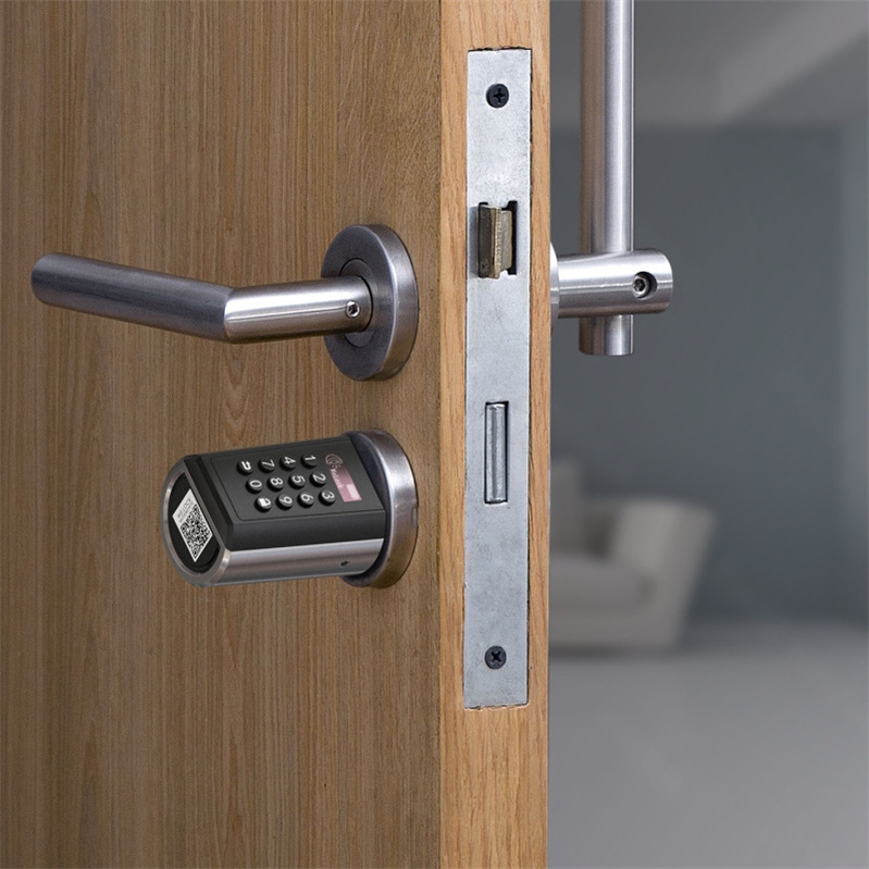 WELOCK 5 in 1 smart door lock silver hotel smart lock system IP65 Waterproof cilindros inteligentes