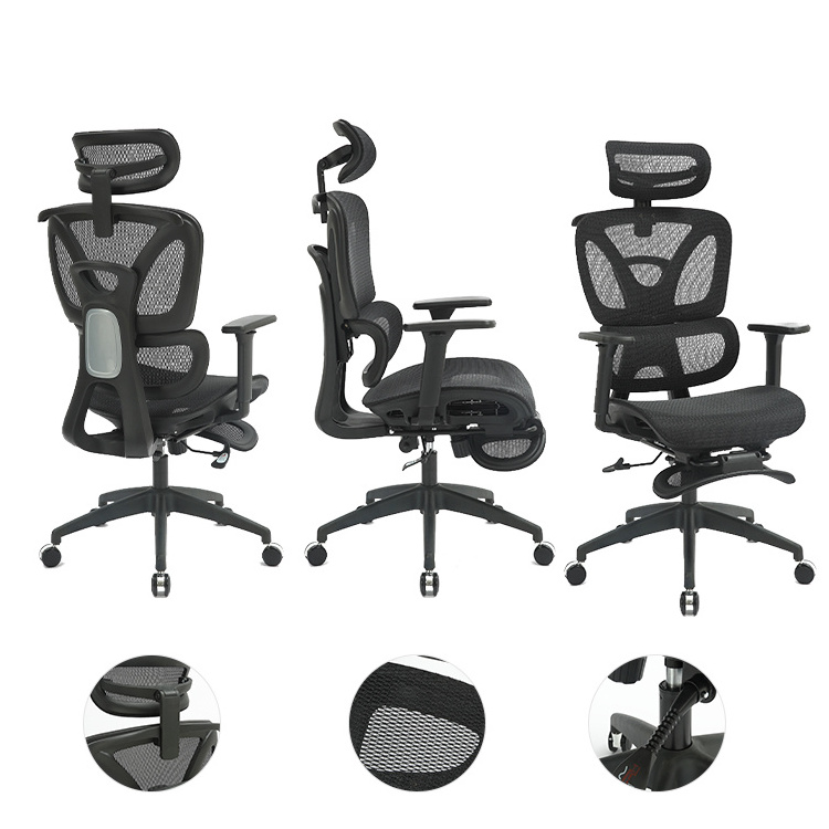 Factory custom high quality ergonomic big and tall gaming chair mesh chair for office