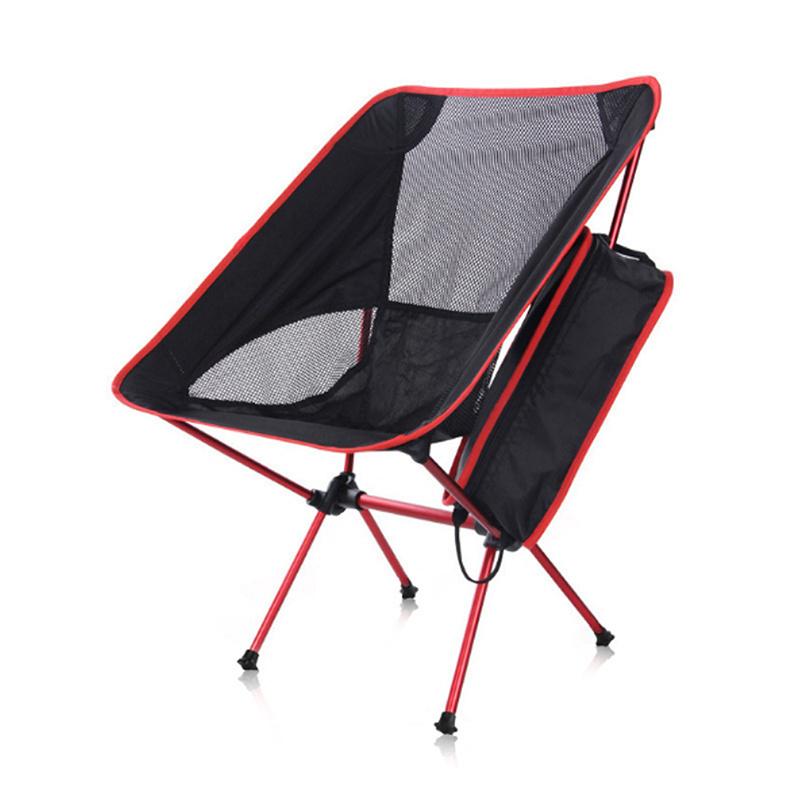 High quality aluminum frame camping folding beach chaise lounge chair fold up chairs