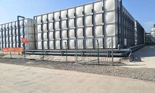 50000 Gallon Water purification plant big capacity FRP panels bolted water tank