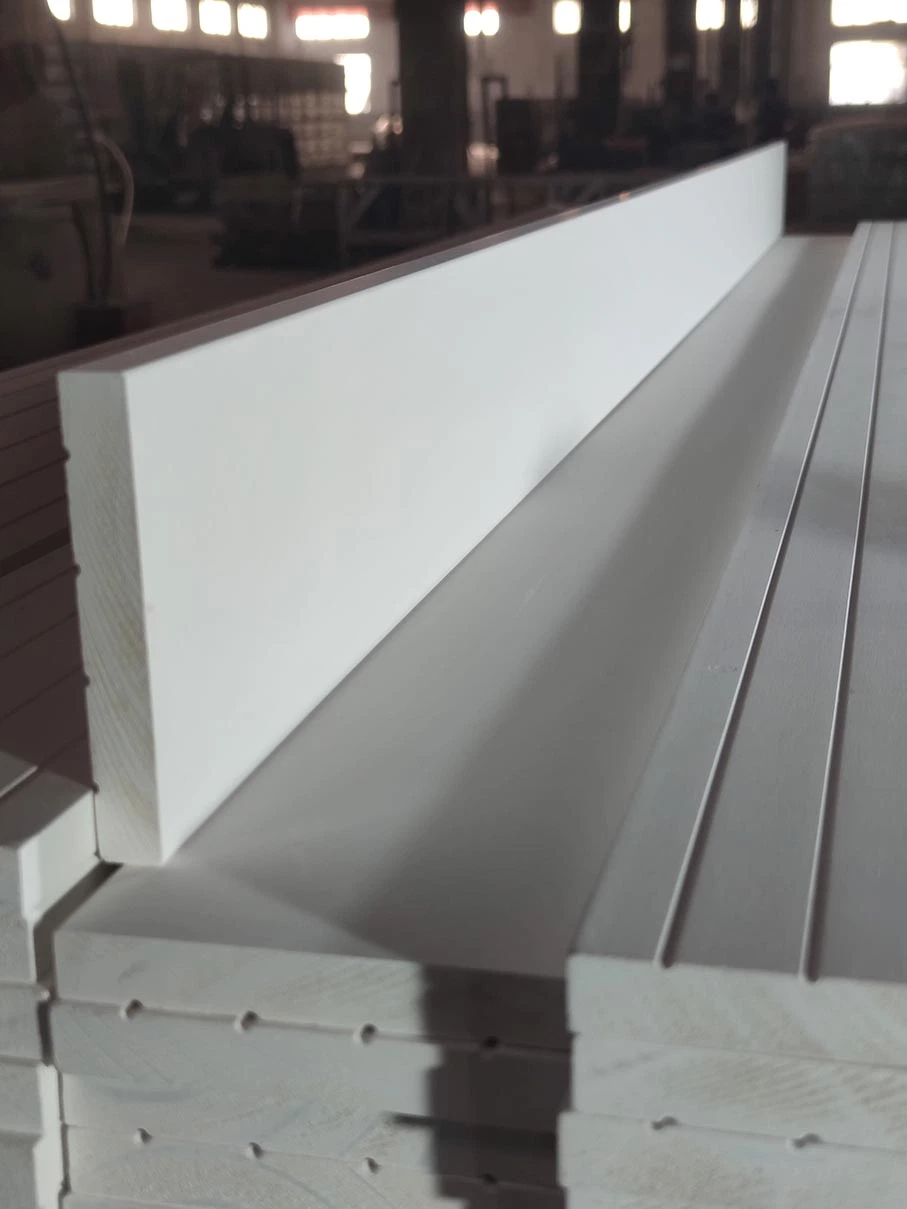 Custom-Made Primer Layer Solid Wood Skirting Board Pine Foot Molding With Hot Sale And High Quality