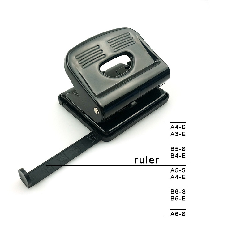 Office Manual 20 Sheets Paper Hand Perforadora 2 Hole Punch