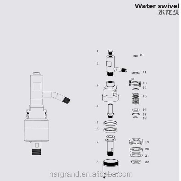 water swivel for drilling