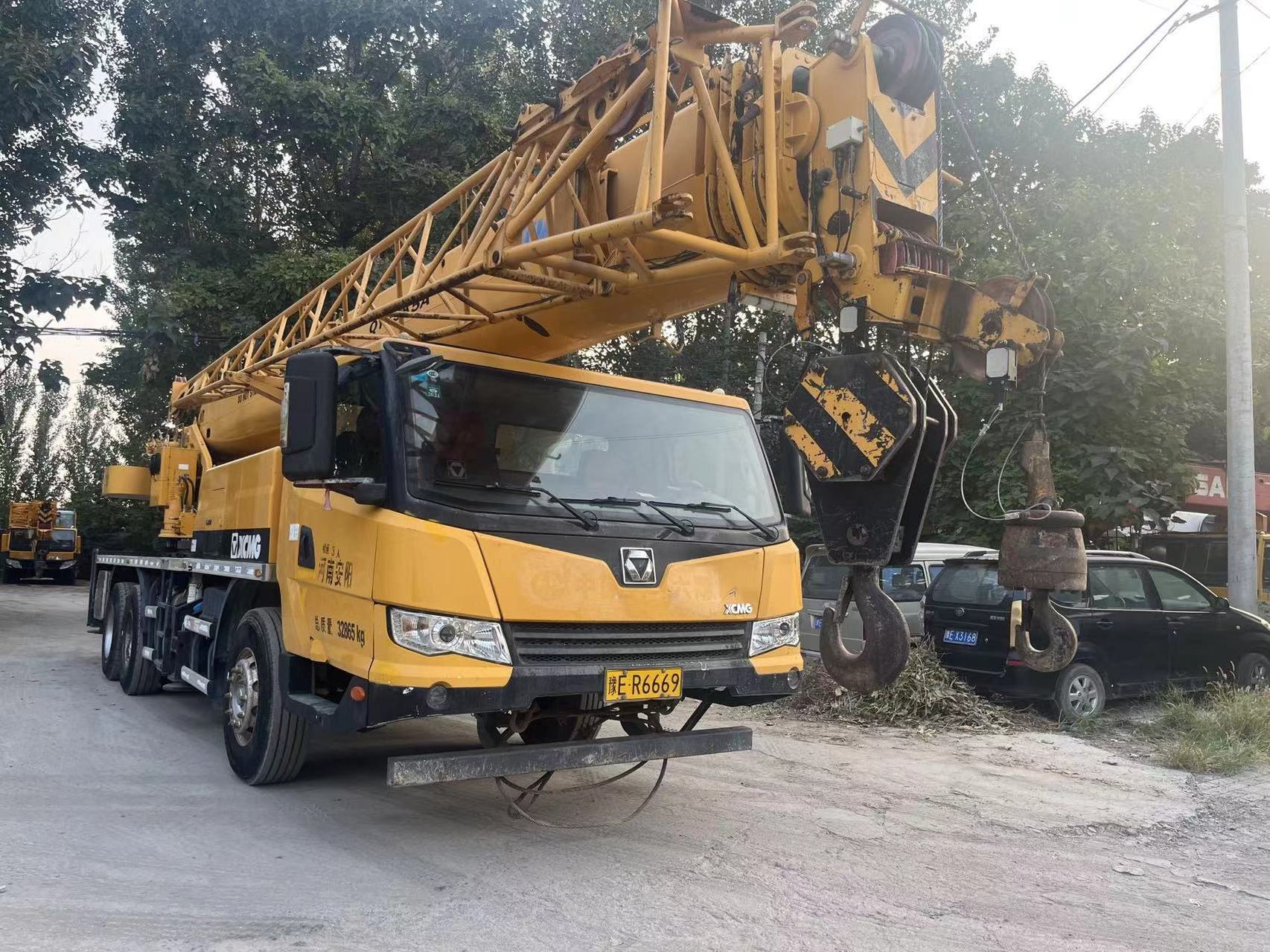 Construction Heavy Mobile Rough Terrain Crane Top brand 25/35/55/75/130 ton telescopic boom mobile crane in stock