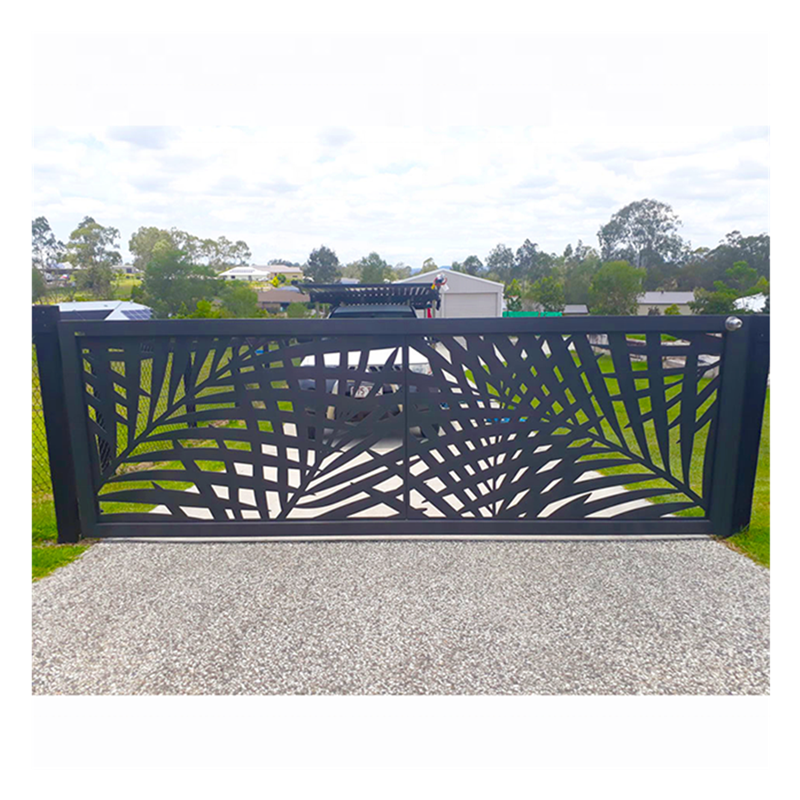 Strong Solid Stainless Steel Fencing Galvanized or Powder Coated Corten Steel Fence Panels For Decoration