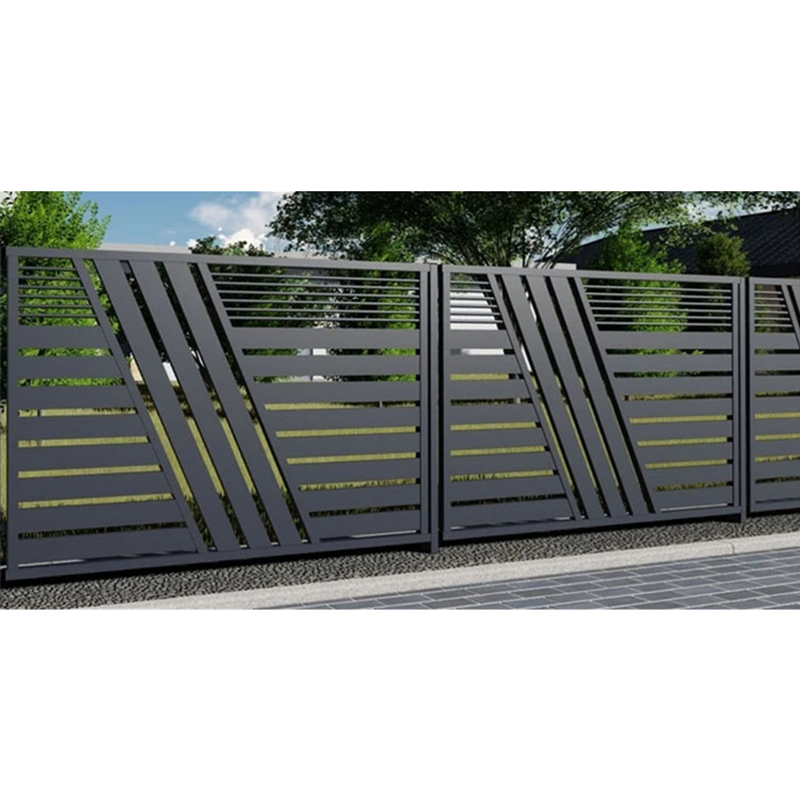 Strong Solid Stainless Steel Fencing Galvanized or Powder Coated Corten Steel Fence Panels For Decoration