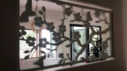 Stainless Steel Metal Partition Screen Wall Outdoor Indoor Garden Rusted Decorative Art Corten Steel Screen