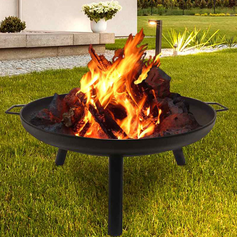 Custom Corten Steel Fire Pans Heavy Duty Functional Fire Pit For Barbecue