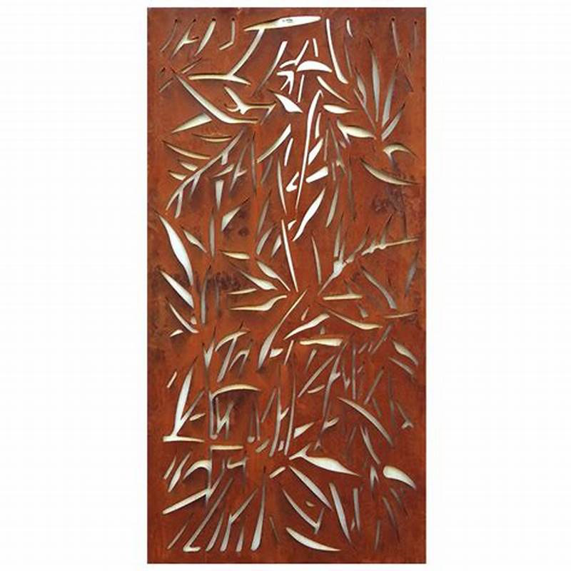 Corten Steel Fence Panels Wrought Iron Screening Corten Fence Panels