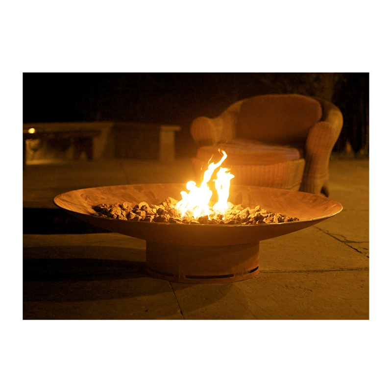 New Design Corten Steel Brazier Corten Steel Portable Fire Pit Outdoor Firepit Bowl