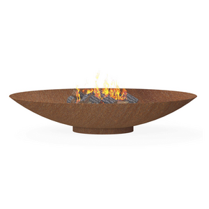 Outdoor Camping Oxidised Wood Burning Garden Metal Brasero Firebowl Firepit