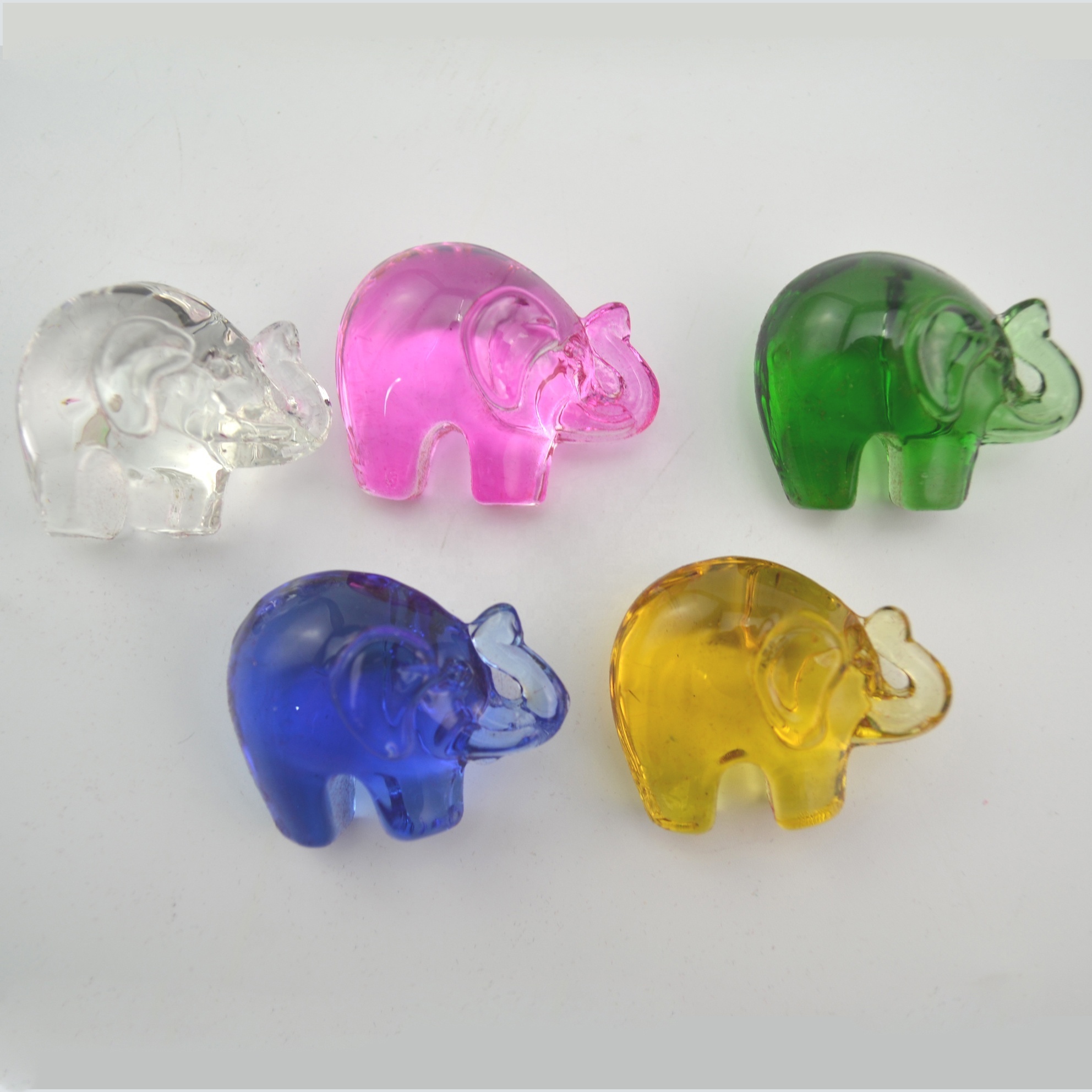 Good Quality Glass Gifts Beautiful Small Glass Statue As A Gift To Your Friends Glass Elephannt