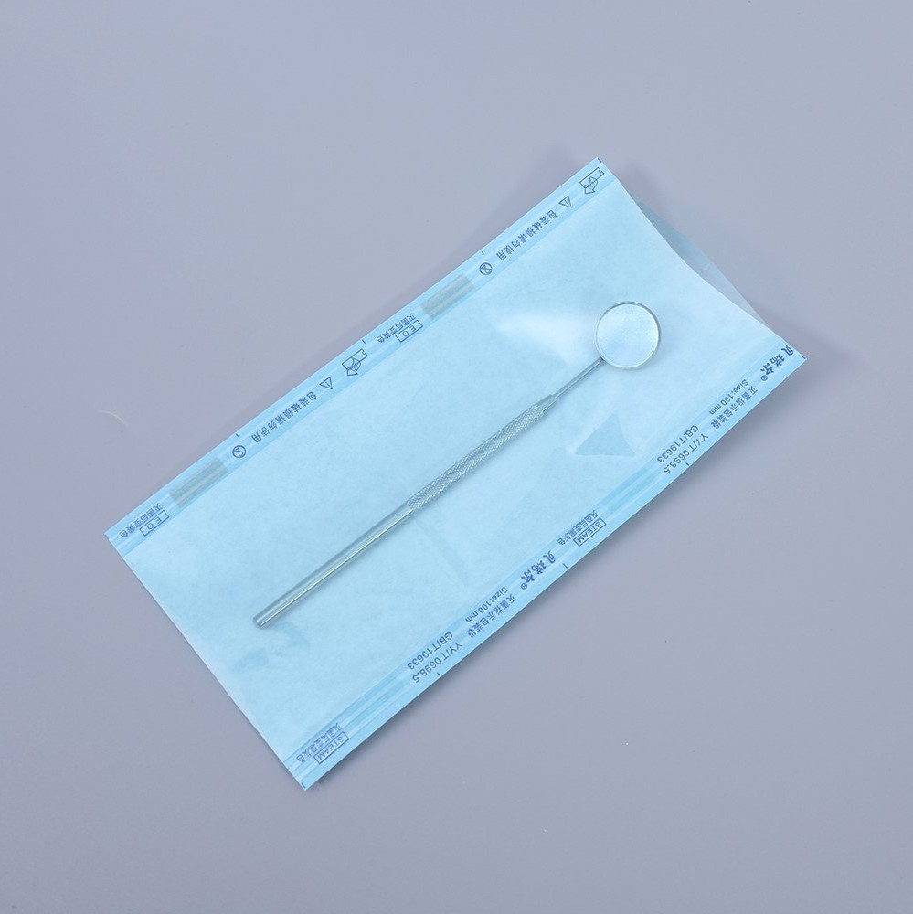 Peel Easy Sterilization Heat Sealing Pouches Triple Band Seal Medical Sterile Flat Pouches