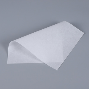 Eco food grade greaseproof custom size silicone paper baking paper for cooking high temperature paper sheet