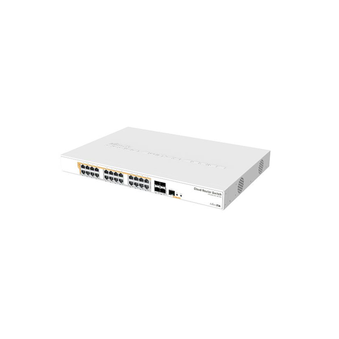 Best Choice MikroTik Cloud Router Switches Indoor Smart Switch CRS328-24P-4S+RM Support Passive PoE, low voltage PoE, 802.3af/at