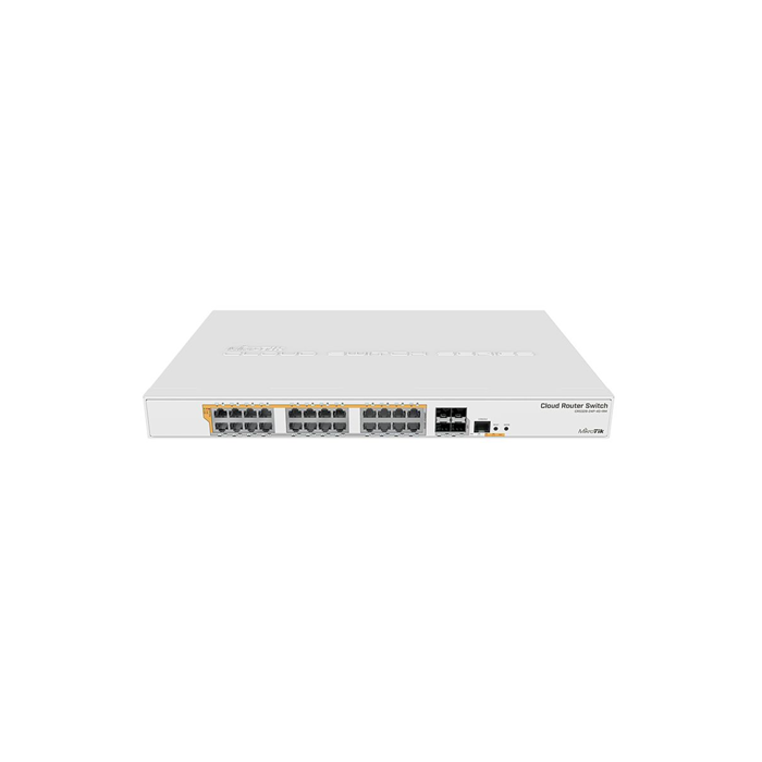 Best Choice MikroTik Cloud Router Switches Indoor Smart Switch CRS328-24P-4S+RM Support Passive PoE, low voltage PoE, 802.3af/at