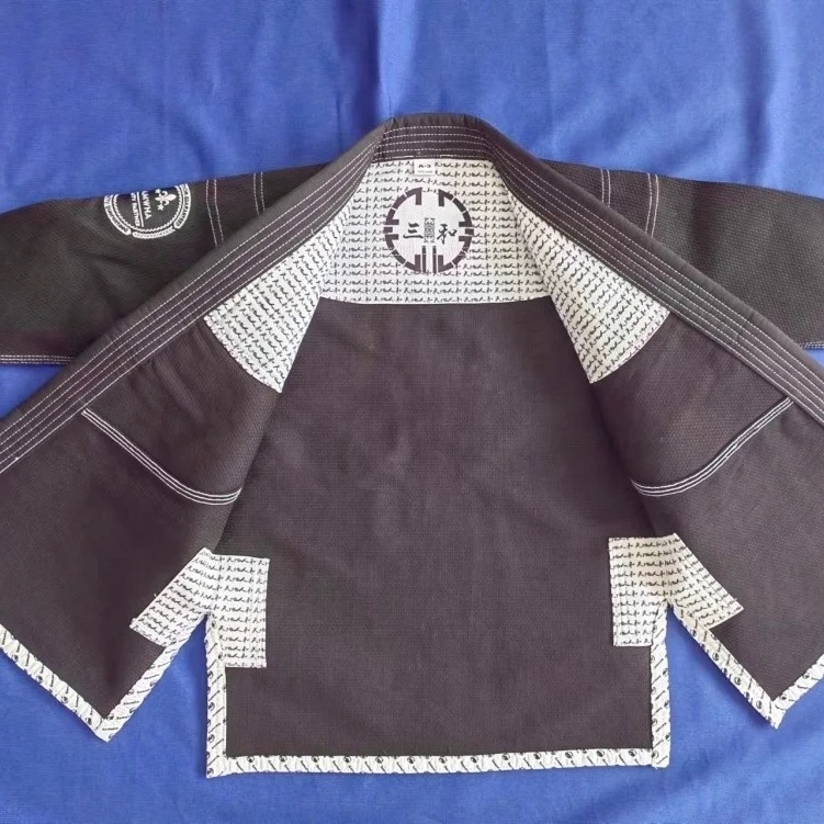 China Supplier Wholesale Premium Uniforms Bjj Kimono Bjj Gi Jiu Jitsu Gi Blue Judo Gi