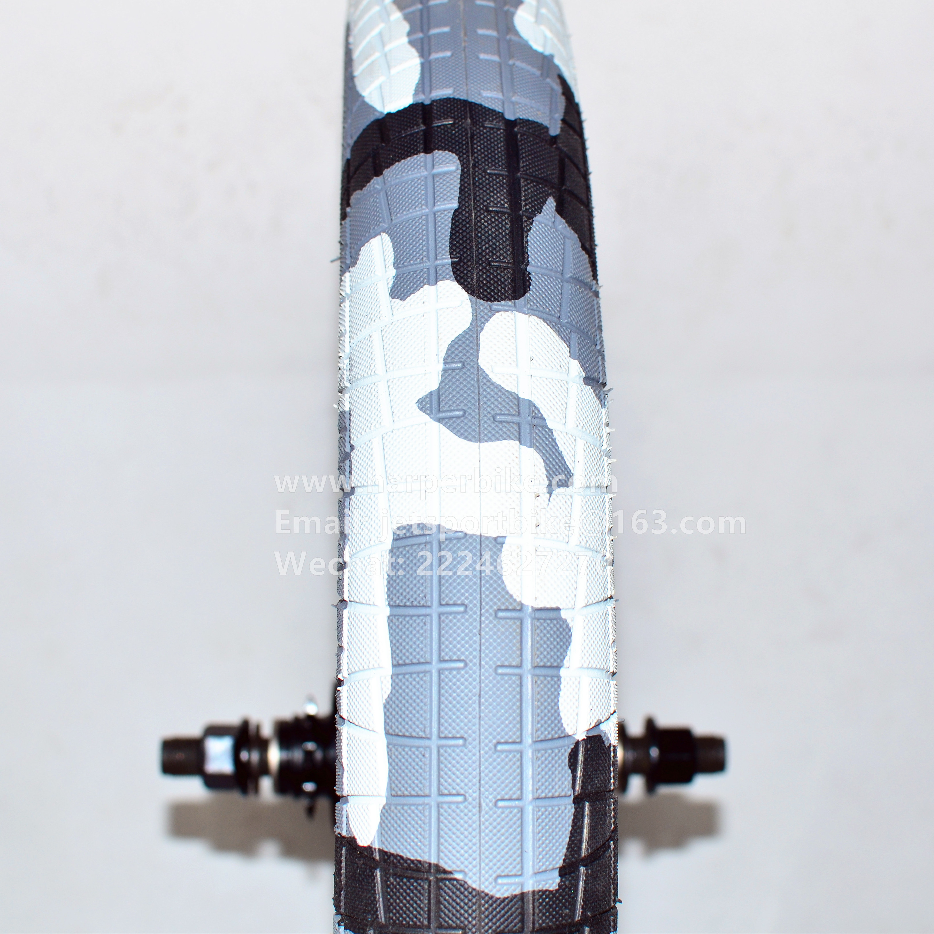 Unique design camouflage bicycle tires for BMX