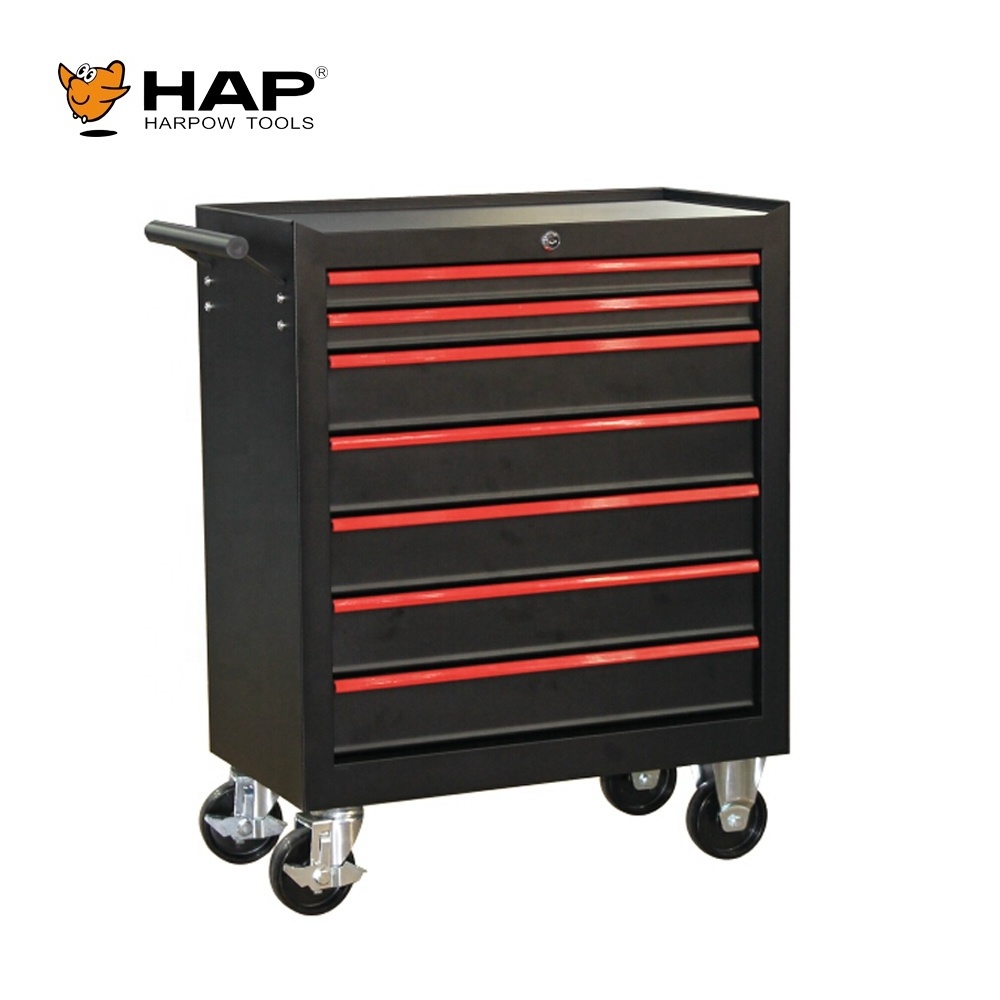 7 Drawer Removable Tool Storage Steel Tool Chest Workbench Tool Cabinet