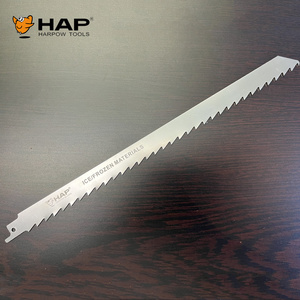 Universal Shank Food Grade Frozen Meat Bone Cutting Blade Stainless Steel Reciprocating Saw Blade