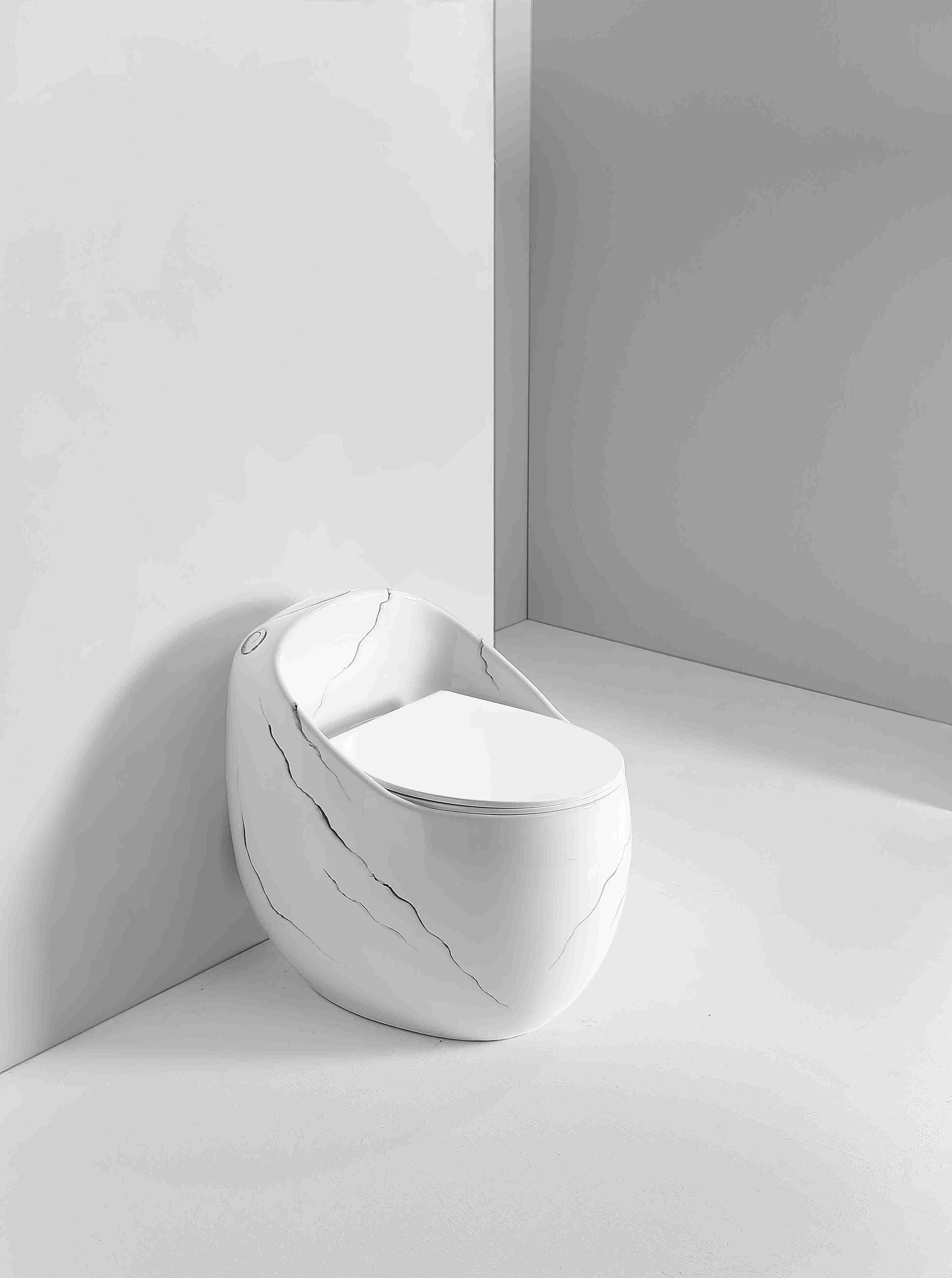 Unique Design Luxury Toilet Egg Shaped Toilet Bathroom Toilet