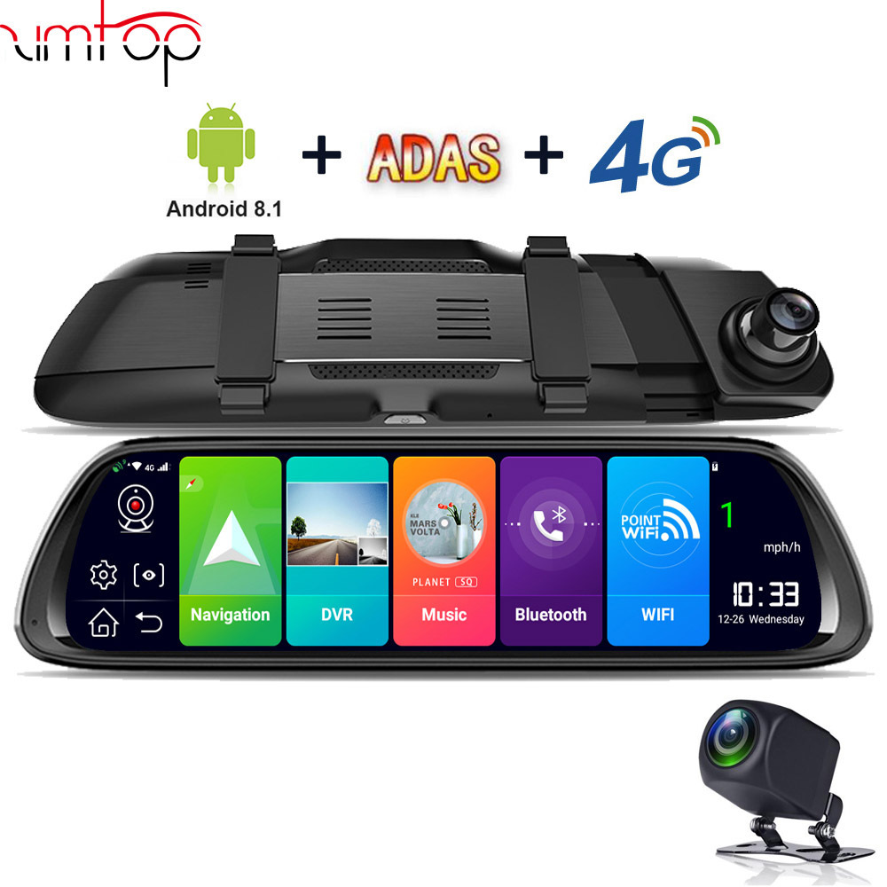 New 2019 Car DVR GPS Navigator Camera 4G 10