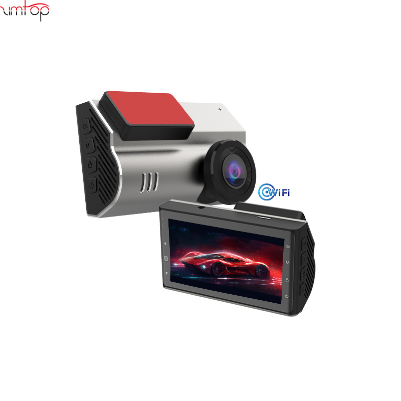 Zimtop car black box 2160P Car Dash Cam 4K +1080P  WiFi GPS  app control front and rear car cam video recorder night vision