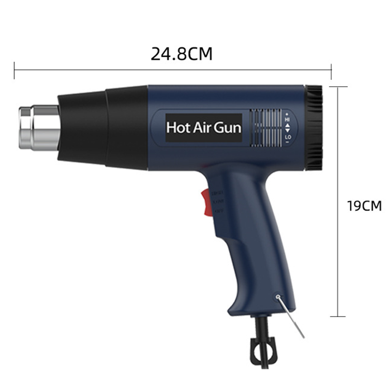 2000W hot air gun blow welding tool heat shrink film 2 grade temperature control plastic welding 110V/220V