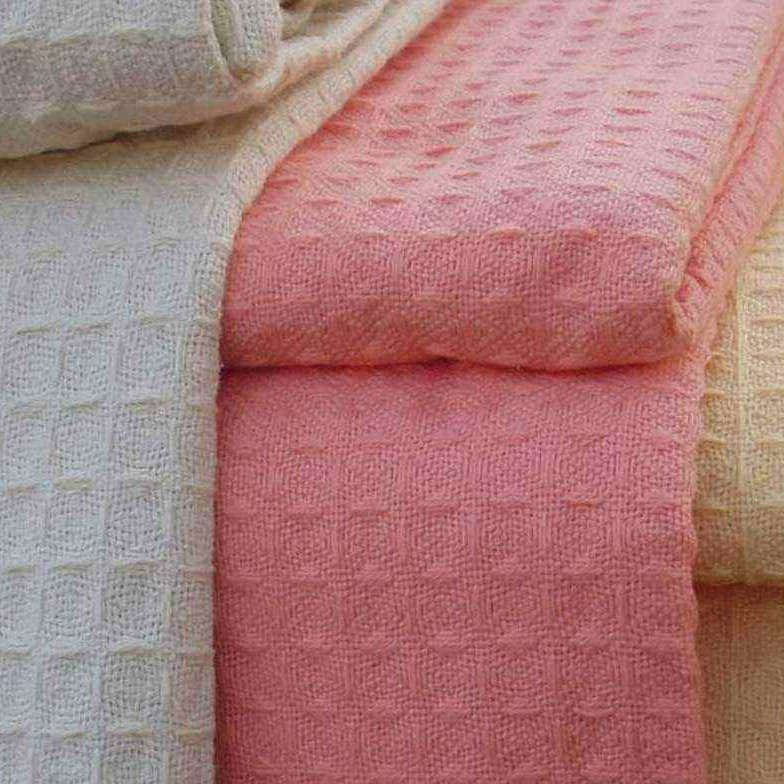 Cellular Hospital Cotton Blankets Made of 100% Cotton By HARSHIT INTERNATIONAL Made in India