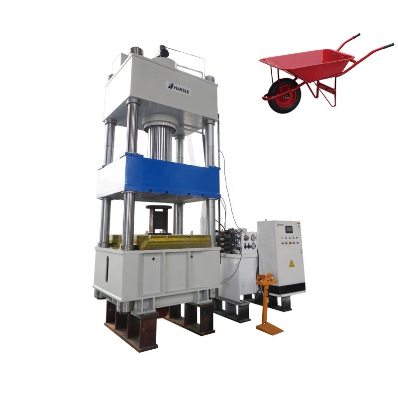 New Design 500 Tons Wheelbarrow Heavy Equipment Hydraulic Press For Aluminum