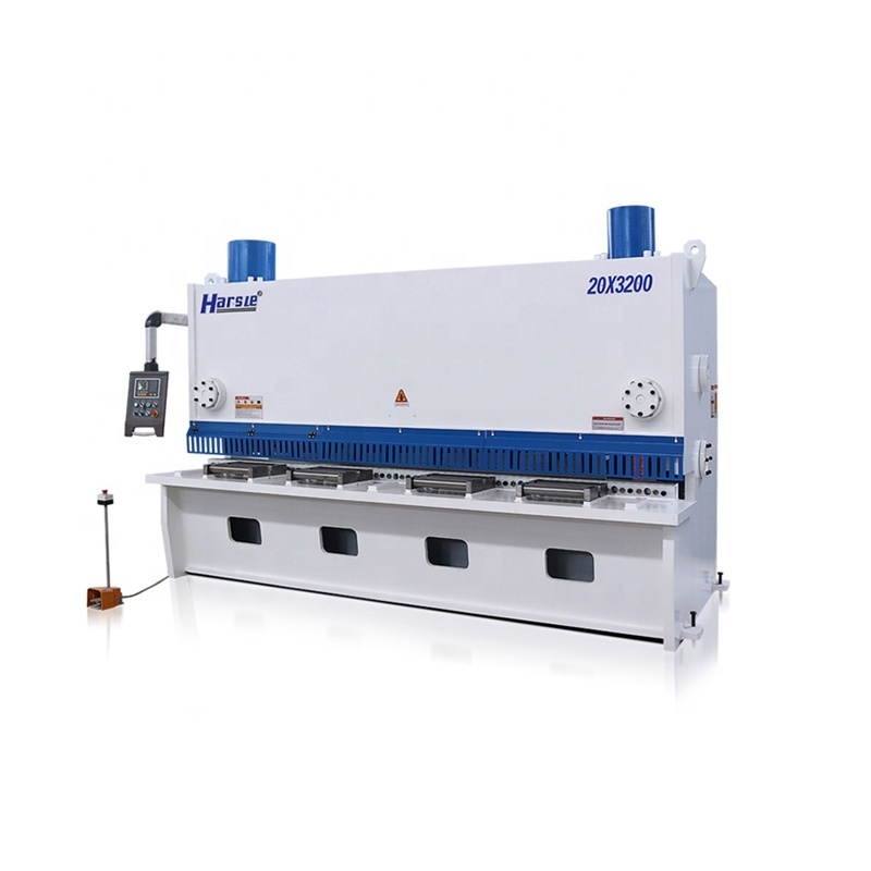 QC11K 6x3200 guillotine shearing machine stainless steel metal sheet iron plate sheet cutting machine