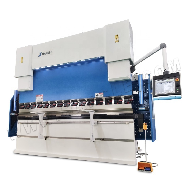 Box pan brake for sale 160T/3200 with DA66T 6+1 AXIS, CNC press brake 500mm