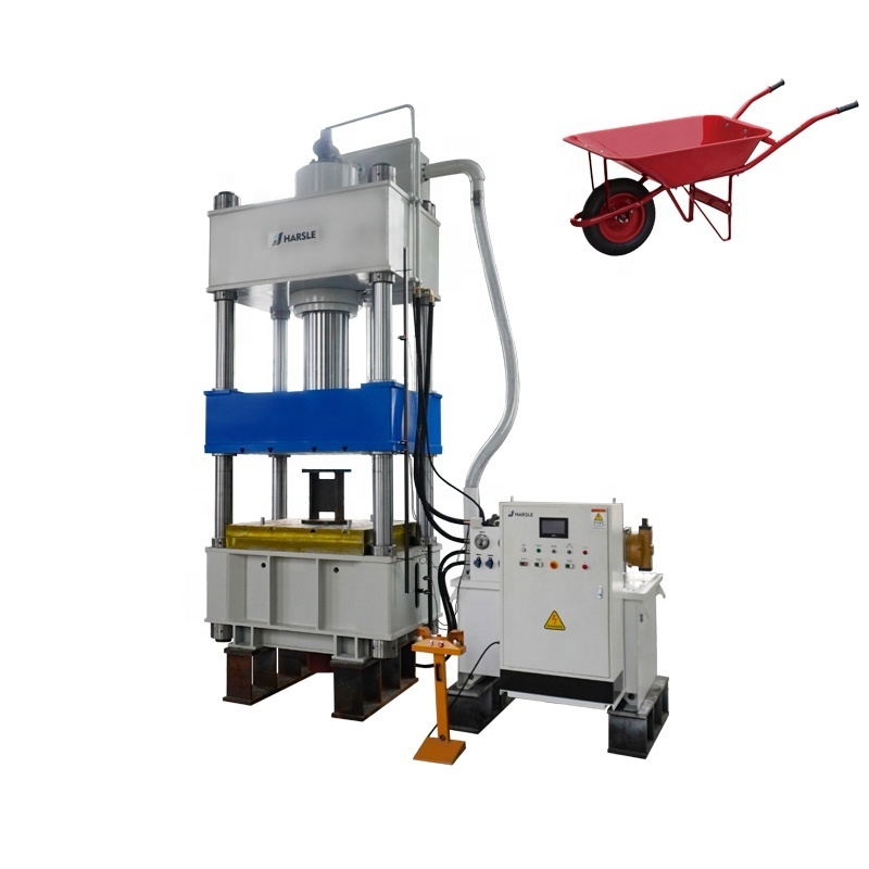 New Design 500 Tons Wheelbarrow Heavy Equipment Hydraulic Press For Aluminum