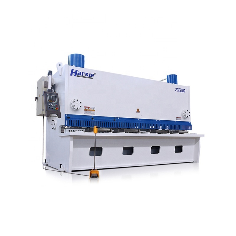 QC11K 6x3200 guillotine shearing machine stainless steel metal sheet iron plate sheet cutting machine