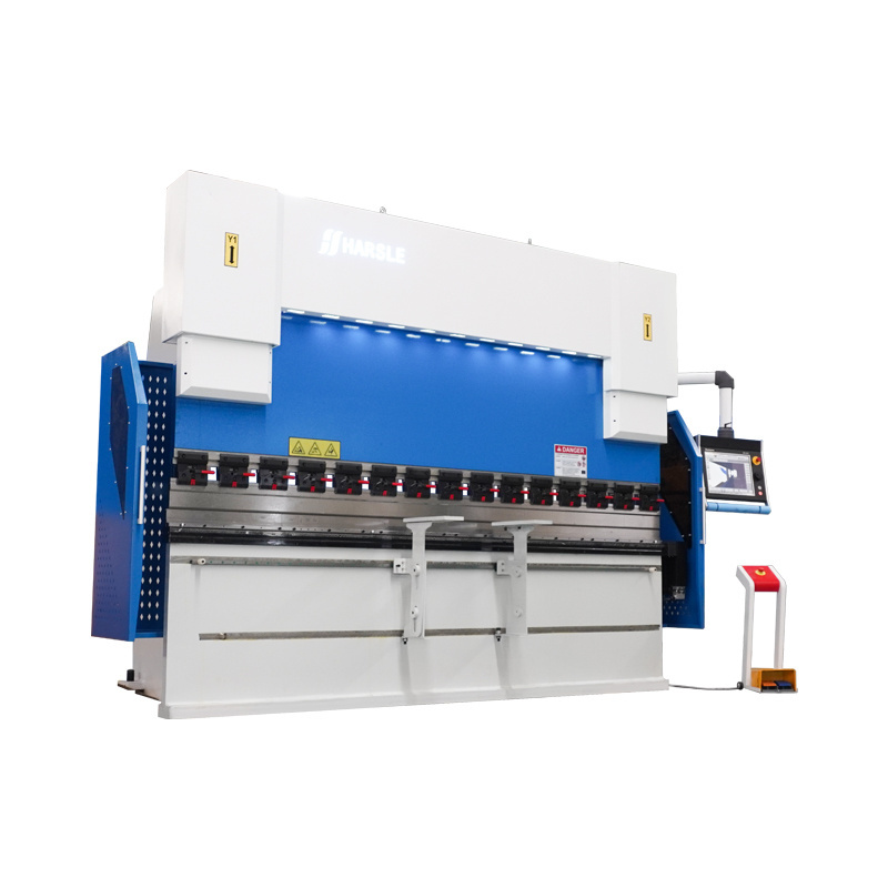 Machine for cutting and bending sheet, sheet press brake with European CE Standards from HARSLE