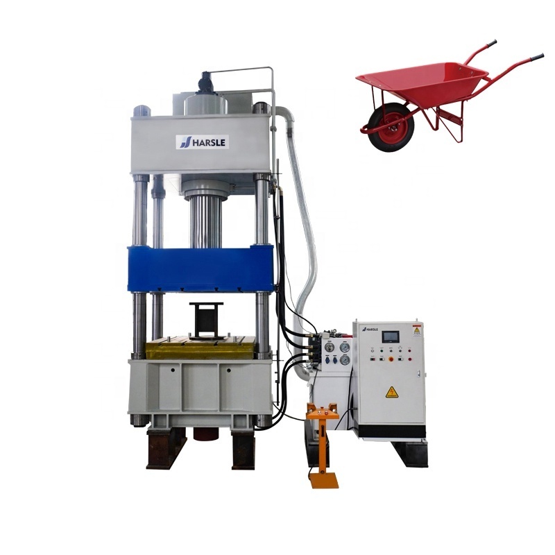 New Design 500 Tons Wheelbarrow Heavy Equipment Hydraulic Press For Aluminum